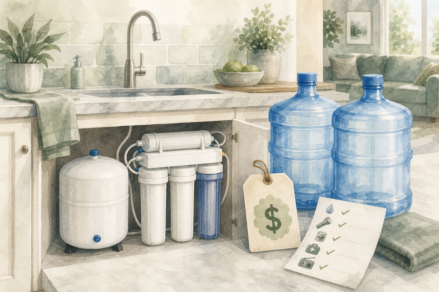 Reverse Osmosis Water Filters on Sale for Emergency Prep