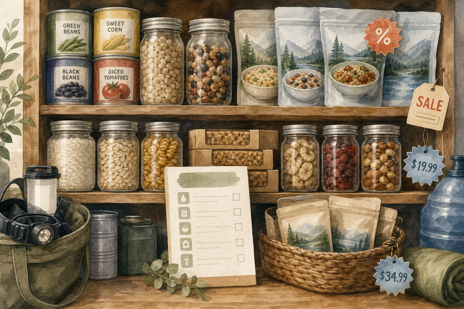 Healthy Food Swaps for Your Emergency Pantry