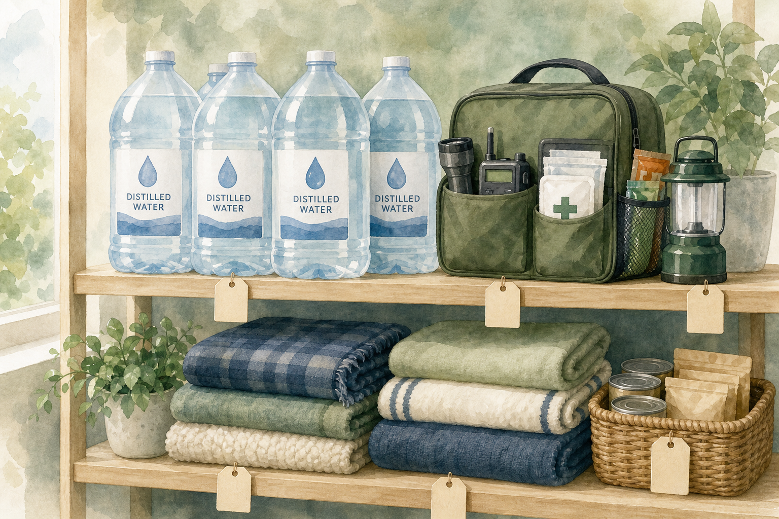 When Preppers Should Buy Distilled Water and How to Save