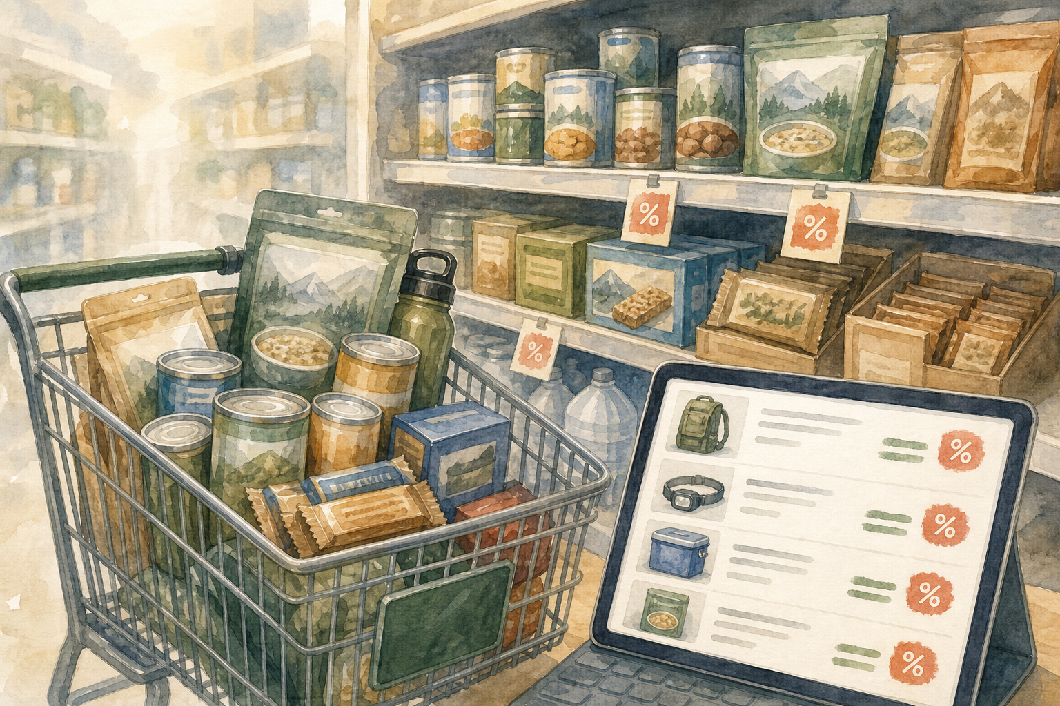 How to Use Giant Food Sales to Build an Emergency Pantry
