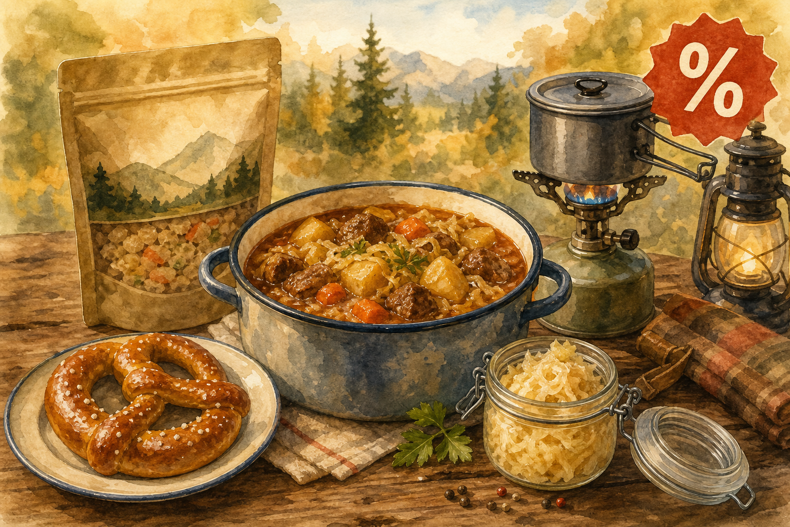 German food for your emergency pantry